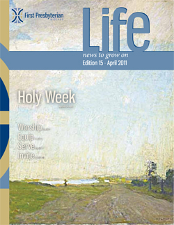 April Newsletter Cover